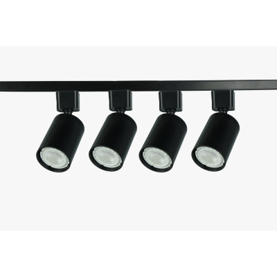 Трековая система в сборе  TR70-SET4-GU10-BK