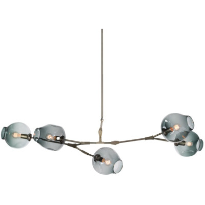 Подвесная люстра Bubble KG0579P-5 smoky