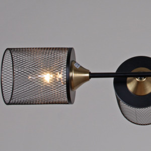 Подвесная люстра  38460-0.3-04 BK+COPPER