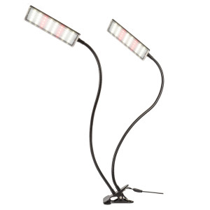 Настольная лампа для растений  ULT-P37-24W/SPFB/TM/60 IP40 BLACK TWIN