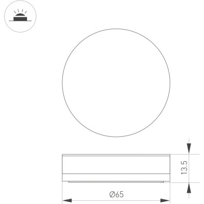 Декоративная накладка для светильника DECK 045347