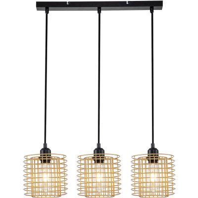 Подвесной светильник Grid 10190/3S Gold